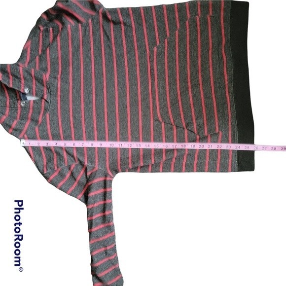 UO BDG Striped Pull Over Hoodie - S - Picture 8 of 10